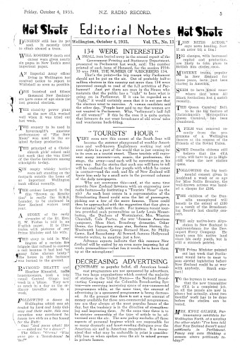 Issue page