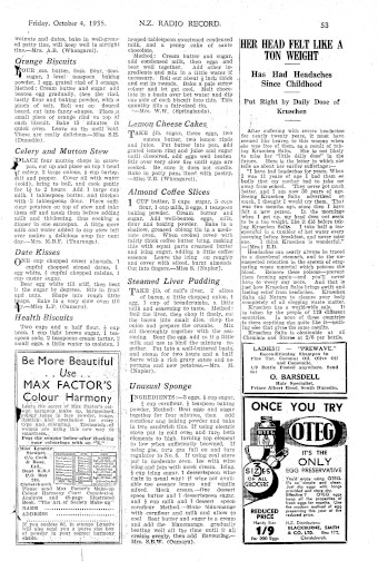 Issue page