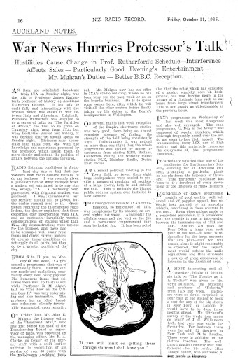Issue page