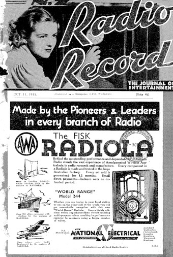 Issue page