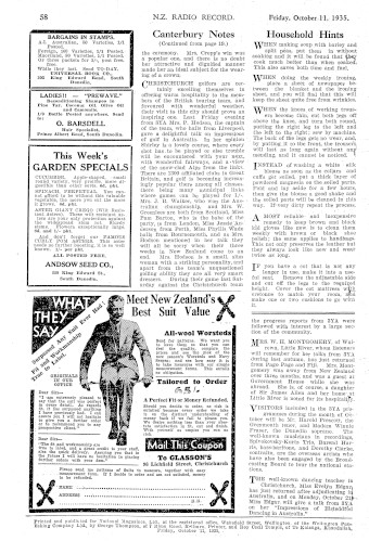 Issue page