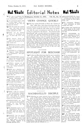 Issue page