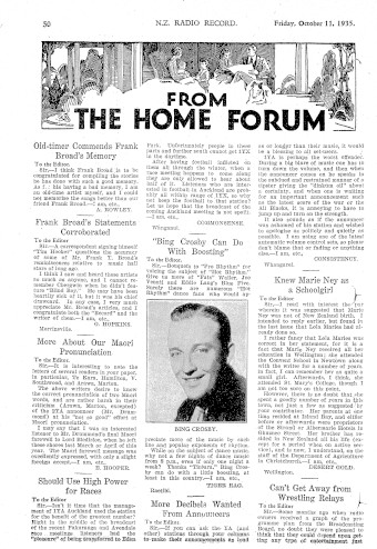Issue page