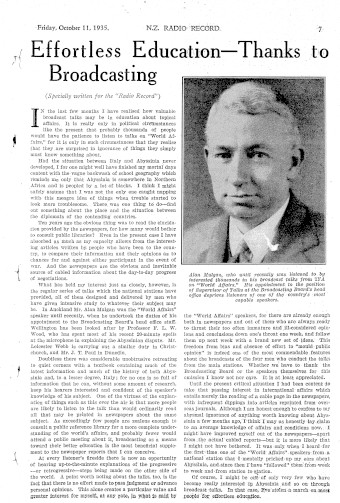 Issue page