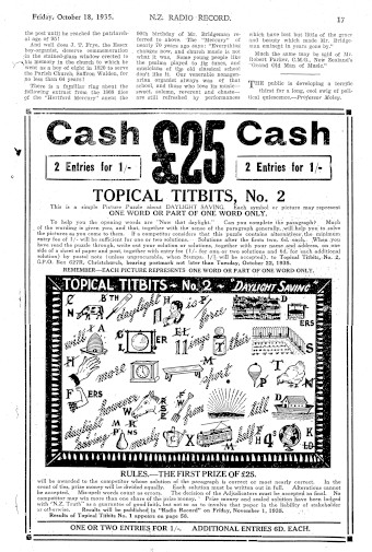 Issue page