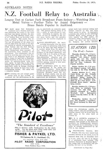 Issue page