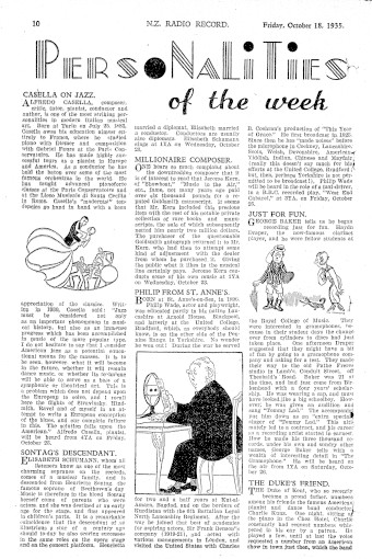 Issue page