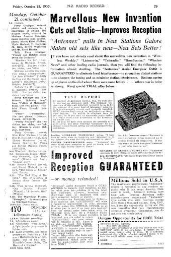 Issue page