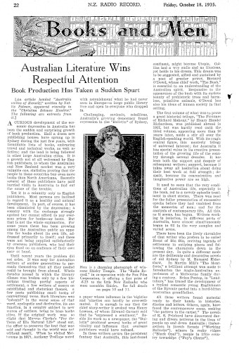 Issue page