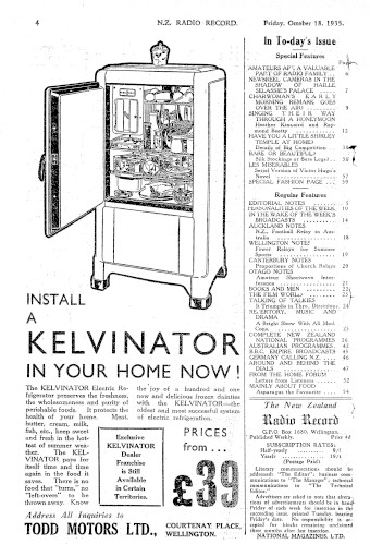 Issue page