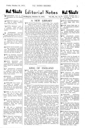 Issue page
