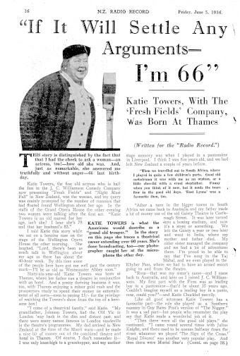 Issue page
