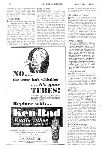 Issue page