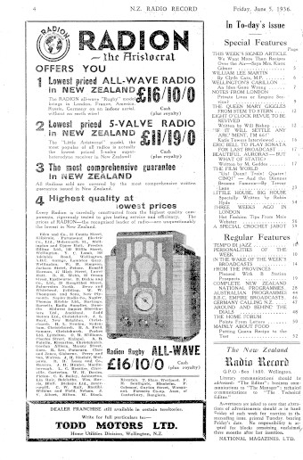 Issue page