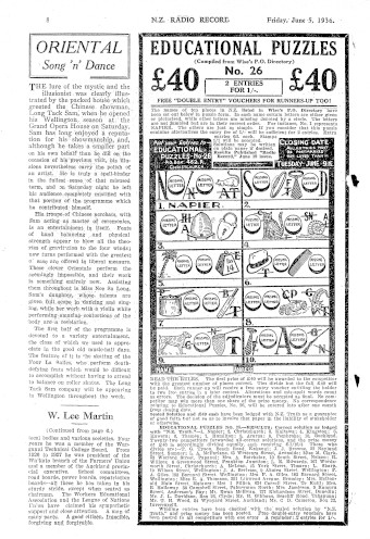 Issue page