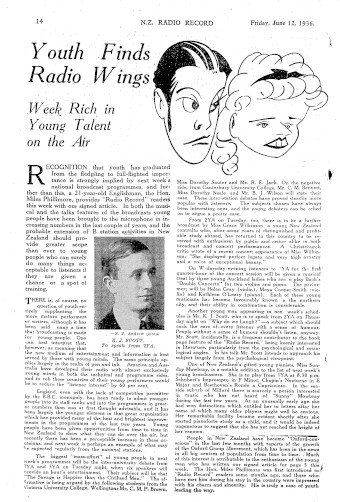 Issue page