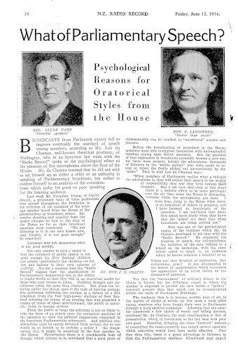 Issue page
