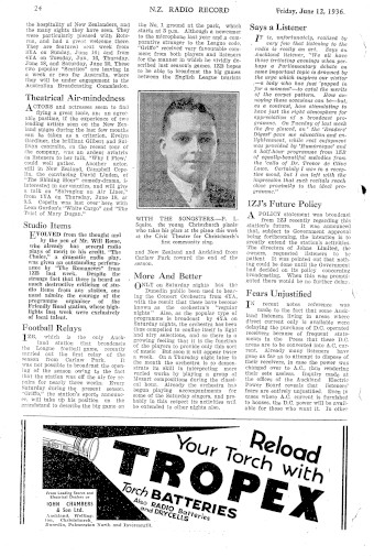 Issue page