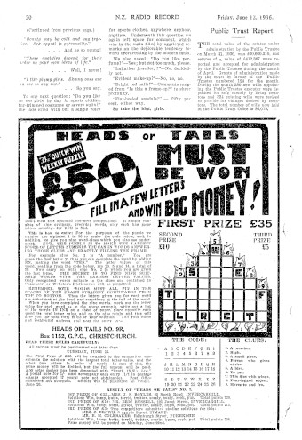 Issue page