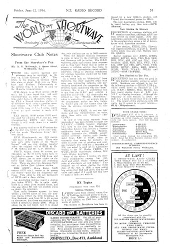 Issue page