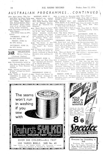 Issue page