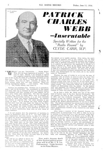 Issue page