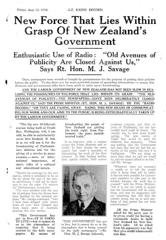 Issue page