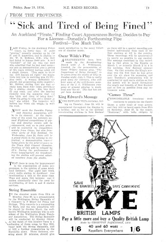 Issue page
