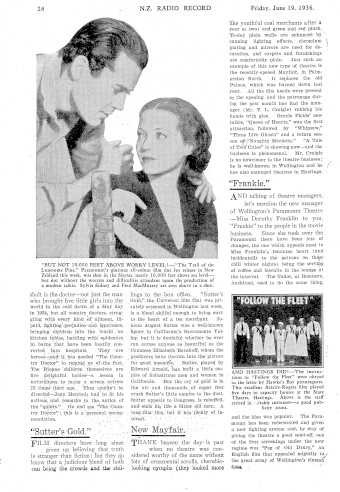 Issue page