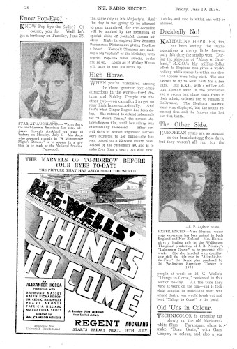 Issue page