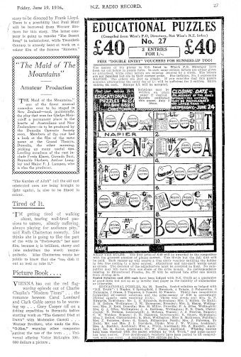 Issue page