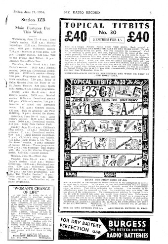 Issue page