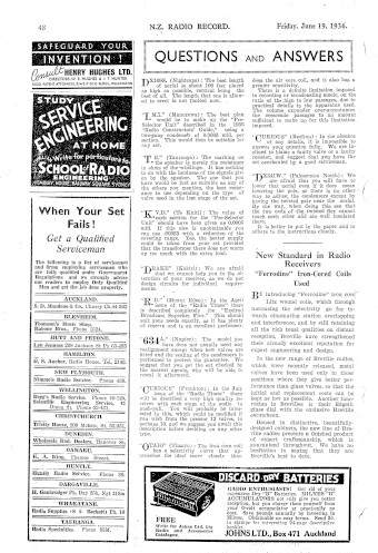 Issue page