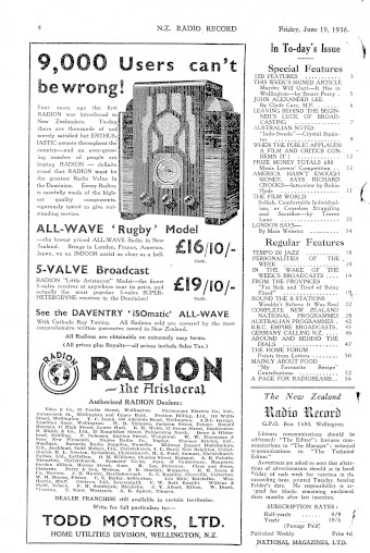 Issue page