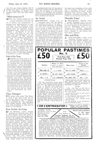 Issue page