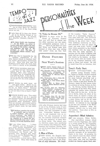Issue page