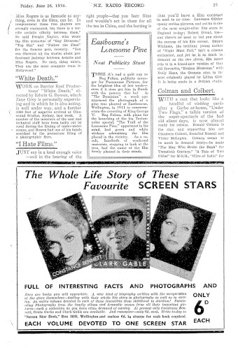 Issue page