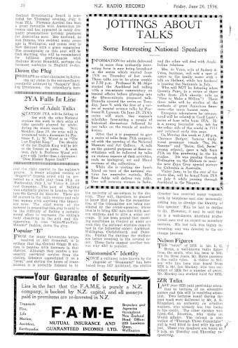 Issue page