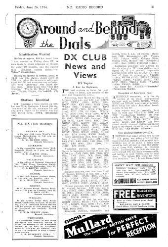 Issue page