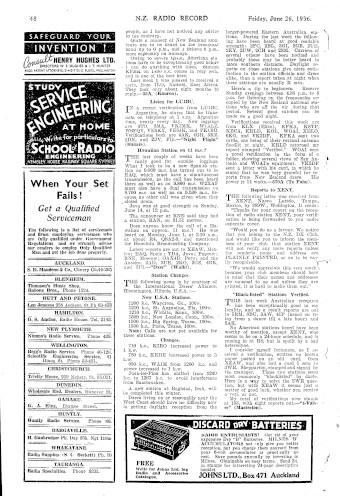 Issue page
