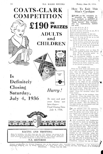 Issue page