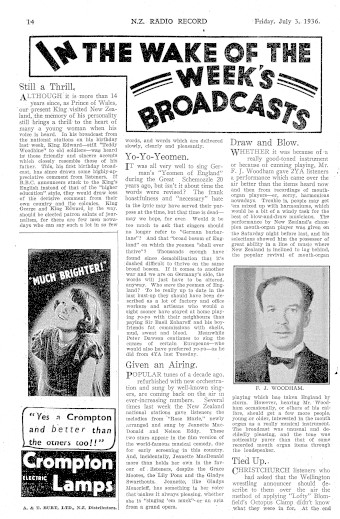 Issue page