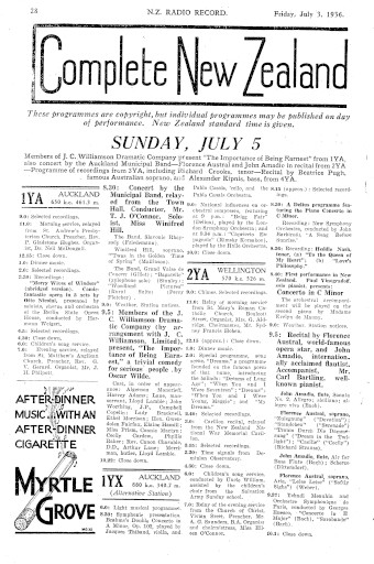 Issue page