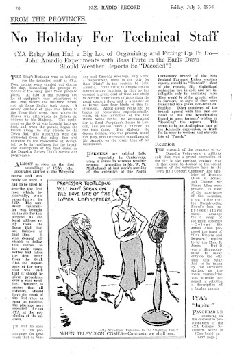 Issue page