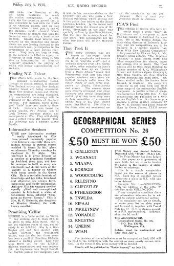 Issue page