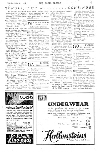 Issue page