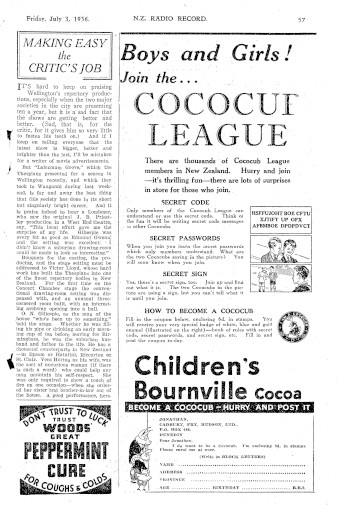 Issue page