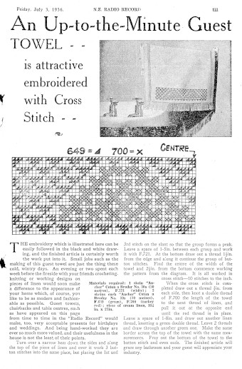 Issue page