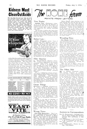 Issue page