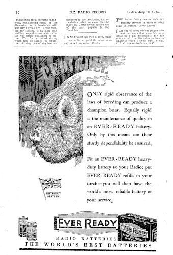 Issue page